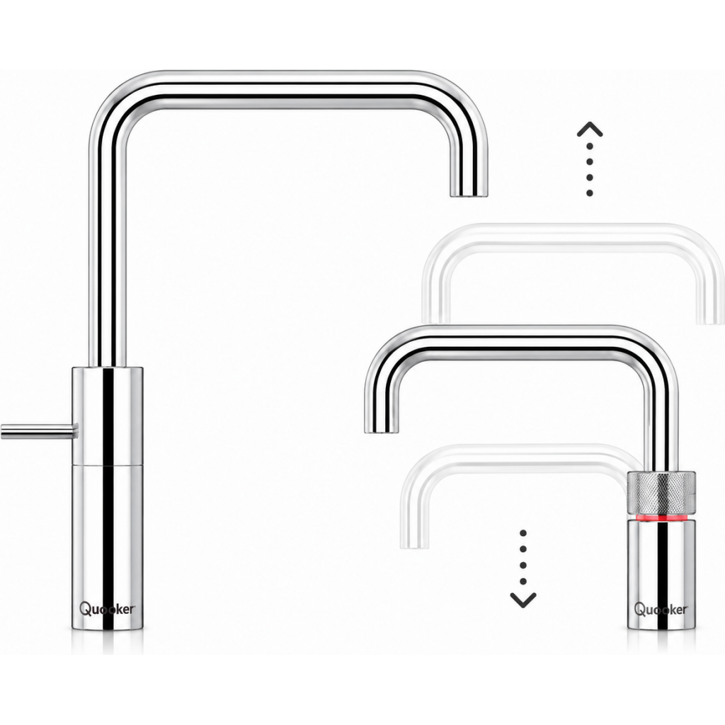 Quooker Nordic Twintaps kranen incl. installatie